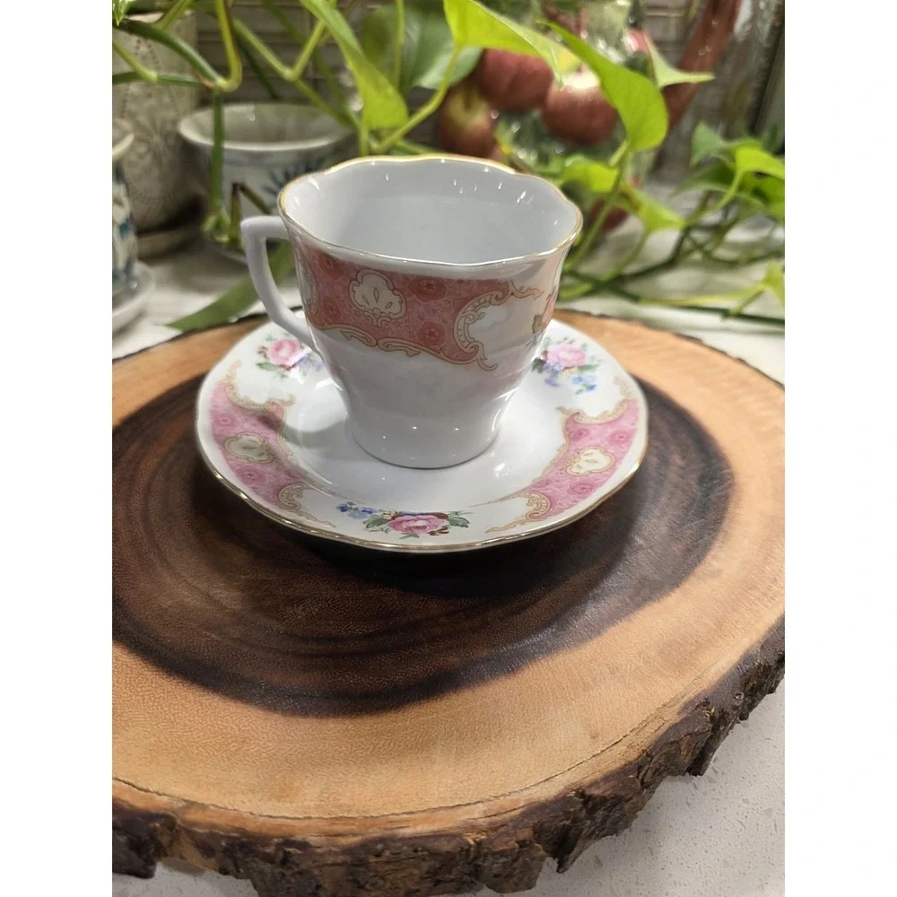 Remington Fine China Coffee/Tea Cup And Saucer‎